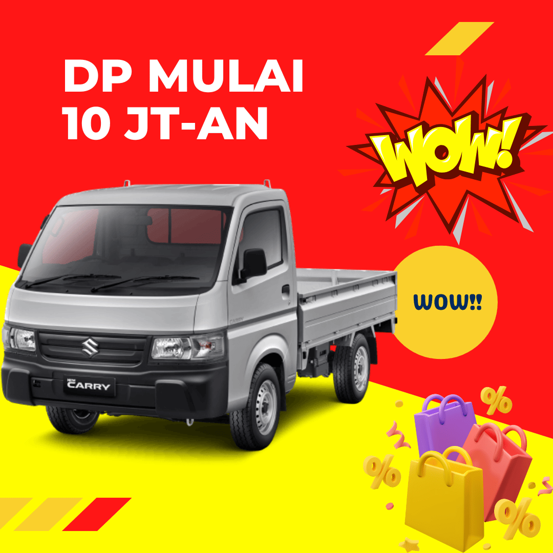 Promo Dealer Suzuki Bandung - Harga Carry Pickup : Kredit DP 10 Jutaan